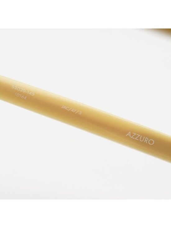 Jacquemus AZZURO JAC/47 C3 Sunglasses Pear Rectangle Frame, Peach Lenses main image 9